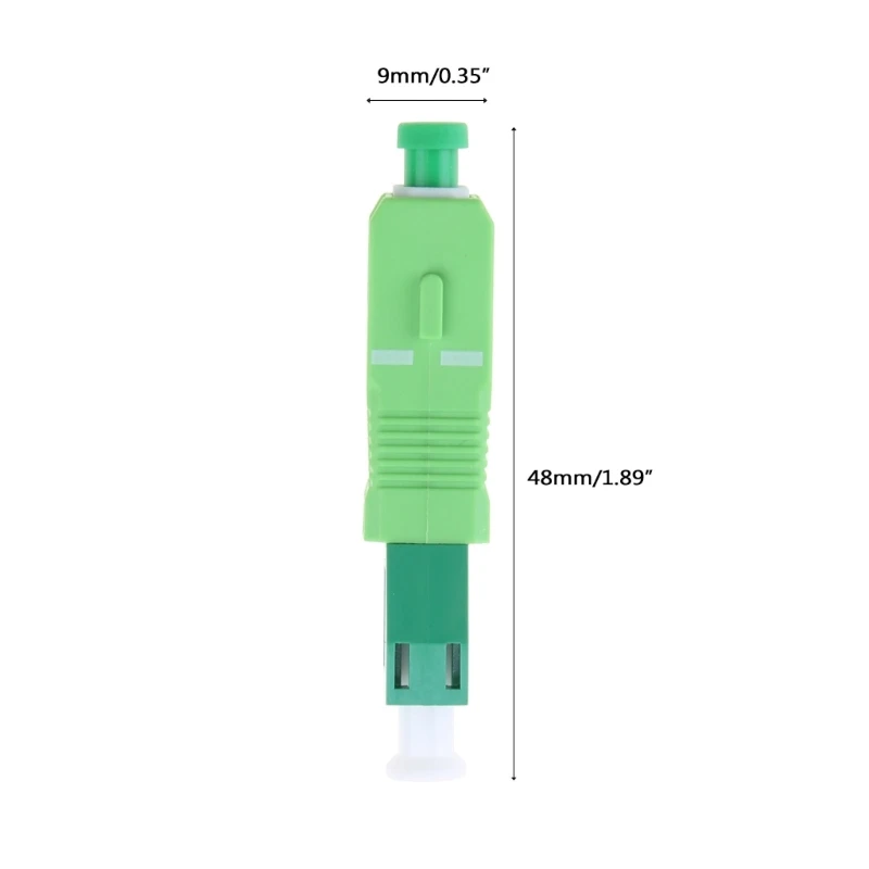 Adaptador fibra óptica 16FB para macho a UPC adaptador óptico híbrido SC-LC, conector adaptador híbrido