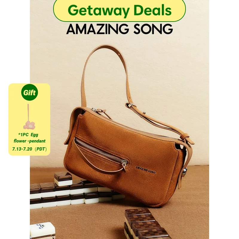 

Amazing Song Liqueur Mahjong Bag Suede