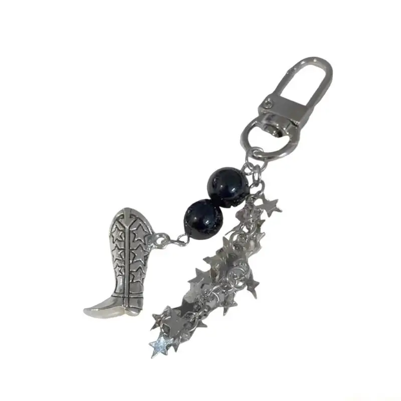 31BF Multifunctional Star Bag Charm Star Pendant Holder Gothic Bag Accessory Suitable for Stylish Individuals Present