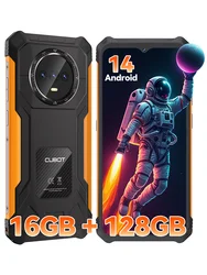 Cubot KingKong ES Ultra-thin Rugged Android Smartphone, 16GB RAM(6GB+10GB), 128GB ROM, 6.56