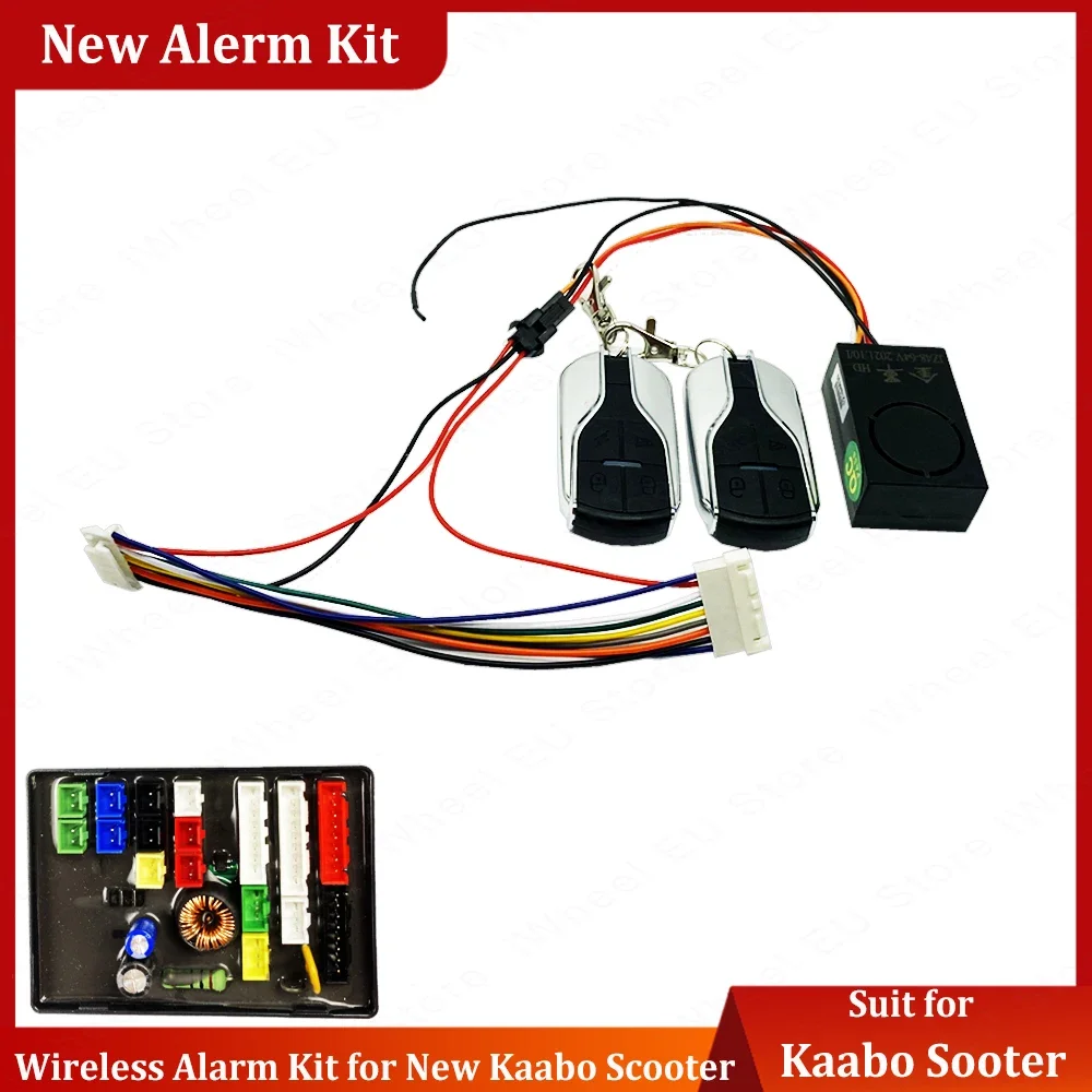 New Wireless Alarm Kit for Mantis Scooter Install with HUB Board Alarm Kit for Mantis 8/10 Wolf Warrior X Warrior/King GT