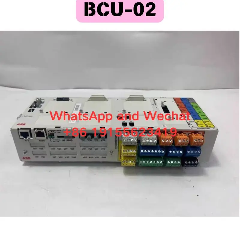 Used ABB BCU-02 3AUA0000110429 control unit Functional test OK Quick delivery