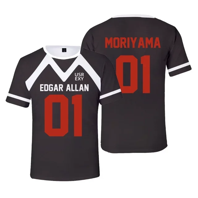 Nueva camiseta Foxhole Court Edgar Allen Raven lacrosse,camiseta 3D,ropa para hombre/mujer image 6