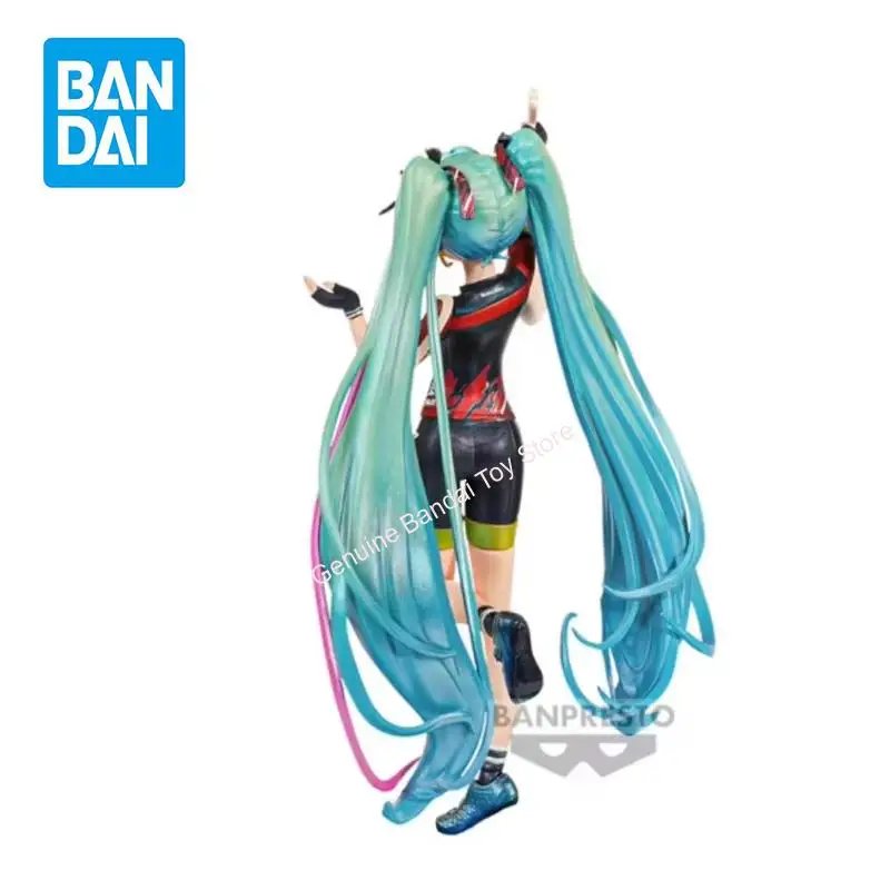 

Bandai Banpresto In Stock Anime Merchandise Action Figure Holiday Gifts Hatsune Miku Figurine Model Ornaments Statue