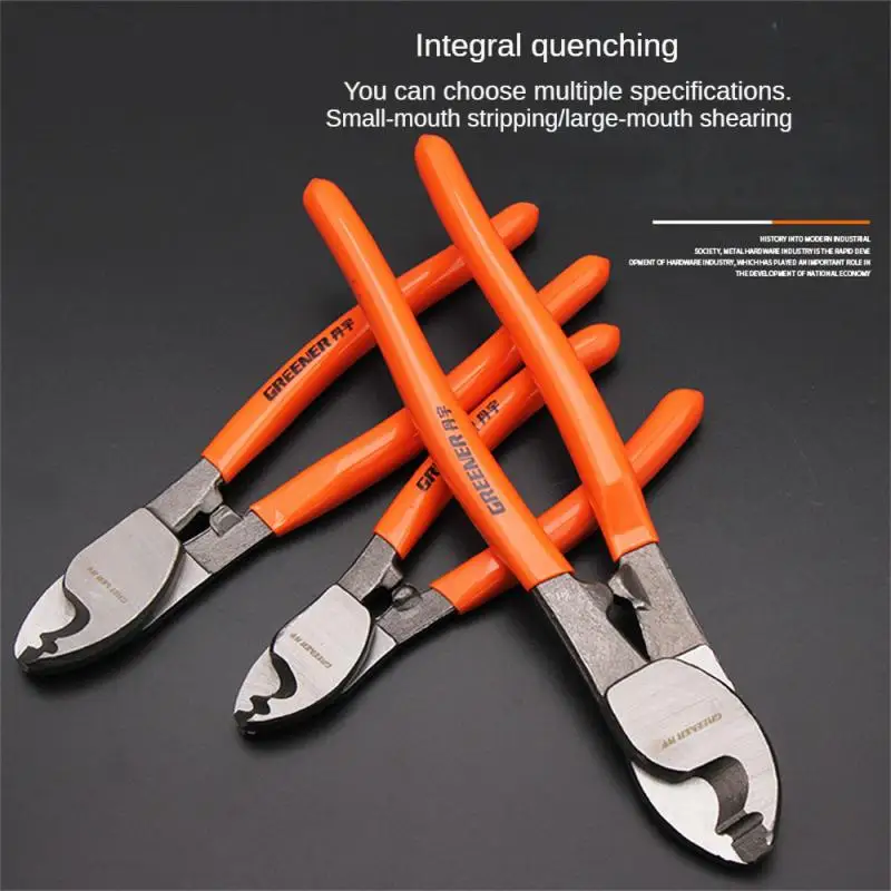 6/7/8/10/12 InchSingle Ear Clamp Pliers Carbon Steel Pincer Crimper Nail Puller for Automotive Repair Hand Tools