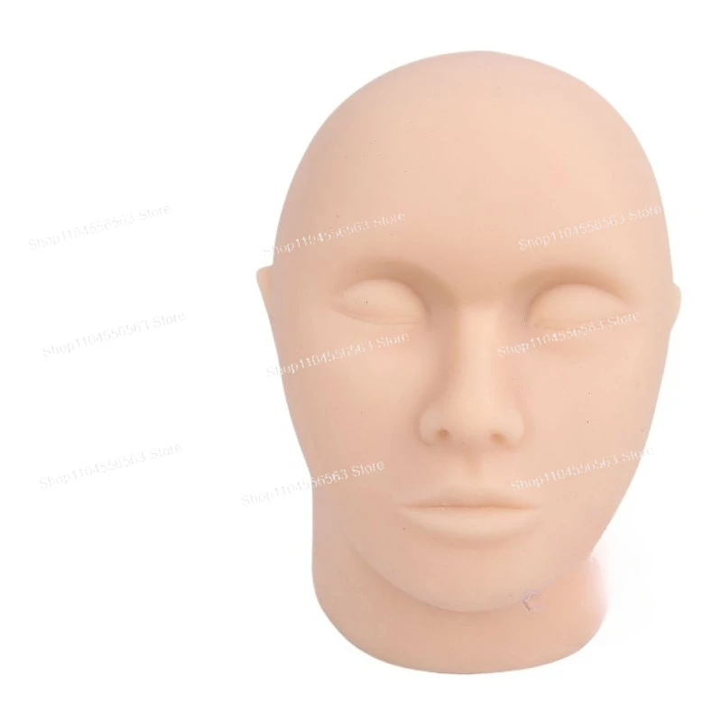 Silicone Head Mold, Micro-whole Silicone Simulation, Facial Injection, Suturing Skin, Learning Guidance, Teaching, Teaching Prop