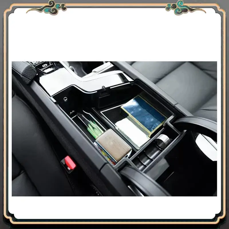 

M45K-Car Insert Front Center Storage Box Armrest Box Tray Box For Volvo XC60 S90 V90CC XC90