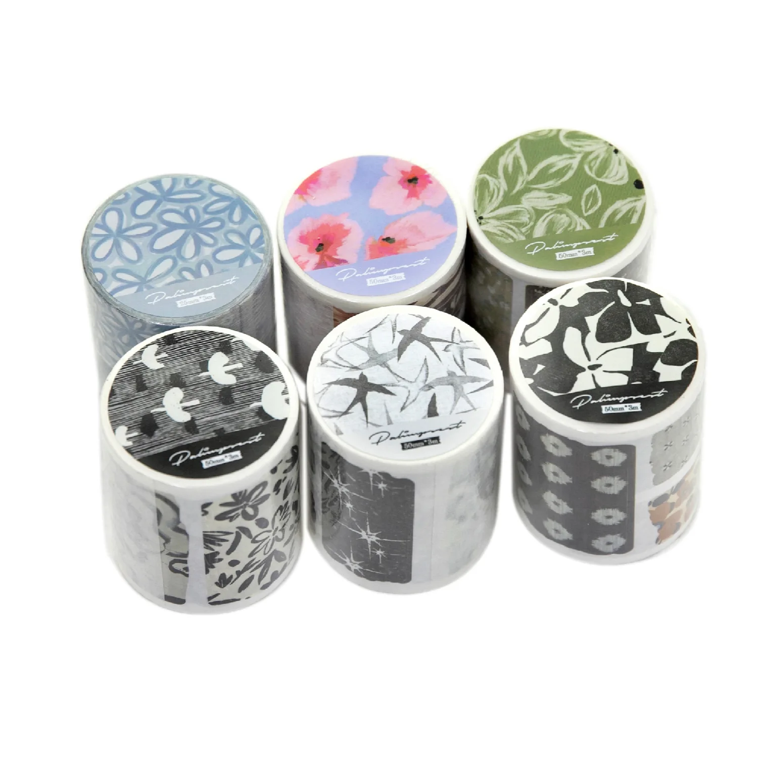 10pcs/lot Decorative Adhesive Tapes Kongshan Weaving Language Decorative Scrapbooking DIY Paper Japanese Stickers