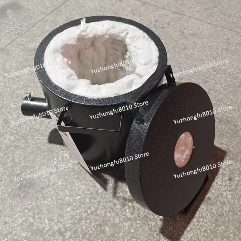Compact High-Temperature Melting Furnace for Gold Silver Copper Aluminum Tin Platinum Metals - Casting & Smelting Equipment