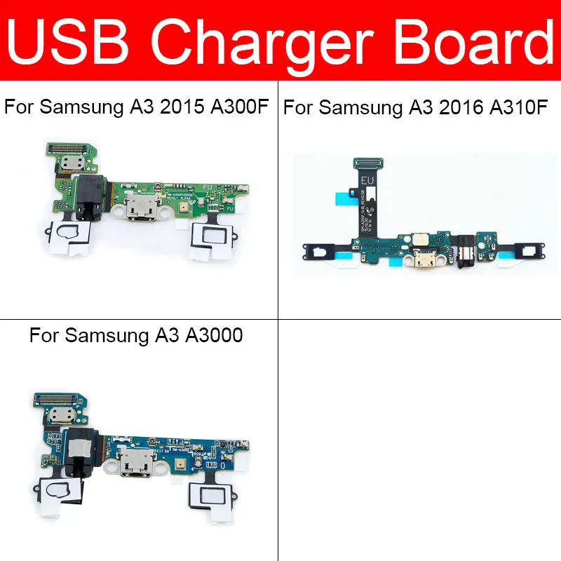 USB Power Charging Board For Samsung Galaxy A3 A5 A7 A8 A9 Pro 2015 2016 A700F A710F A7000 A7009 A800F A8000 A9000 A9100 parts