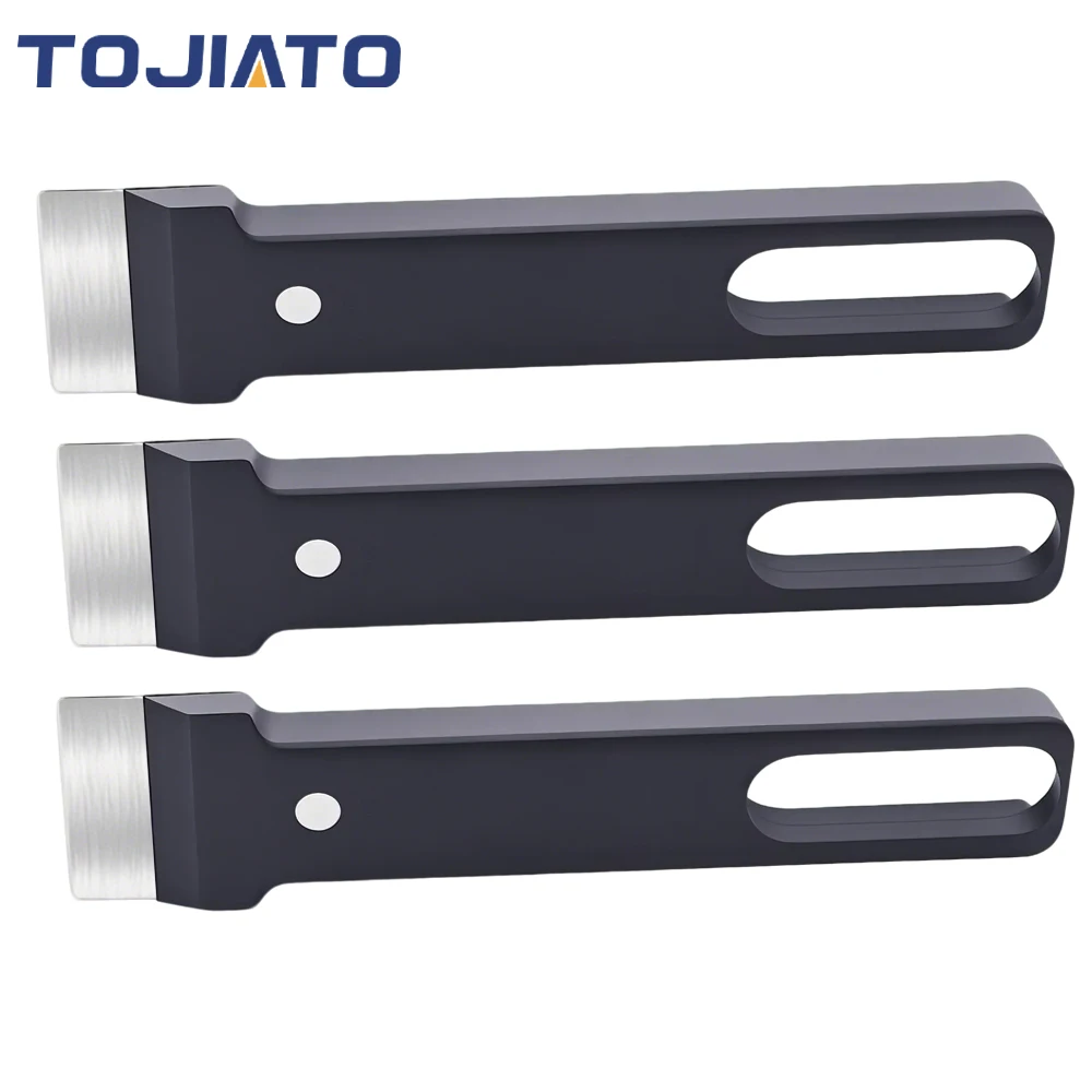 TOJIATO 3D-Drucker-Reiniger-Schaber mit Düsenbürste, 2-in-1-Werkzeug, SK5-Stahl-HotBed-Schaufel, für Bambu Lab Creality PEI-Bauplatte – Detail 5