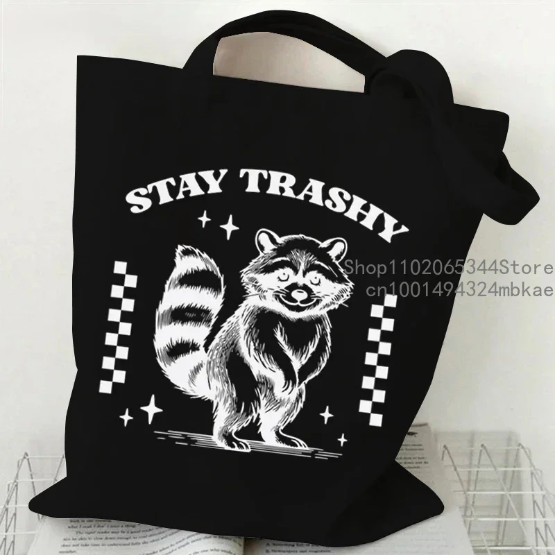 Vintage Wild Raccoon Shoulder Bag 