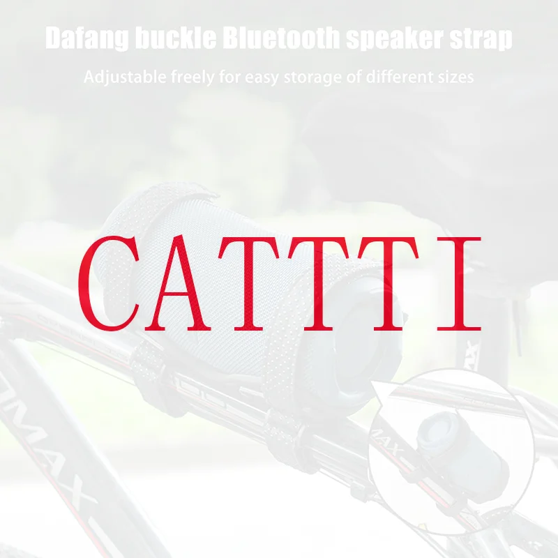 

Speaker Holder For Bike/Golf Cart/Boat Railing Adjustable Strap Bike Speaker Stand Bracket For Cylindrical Or Square Speakers