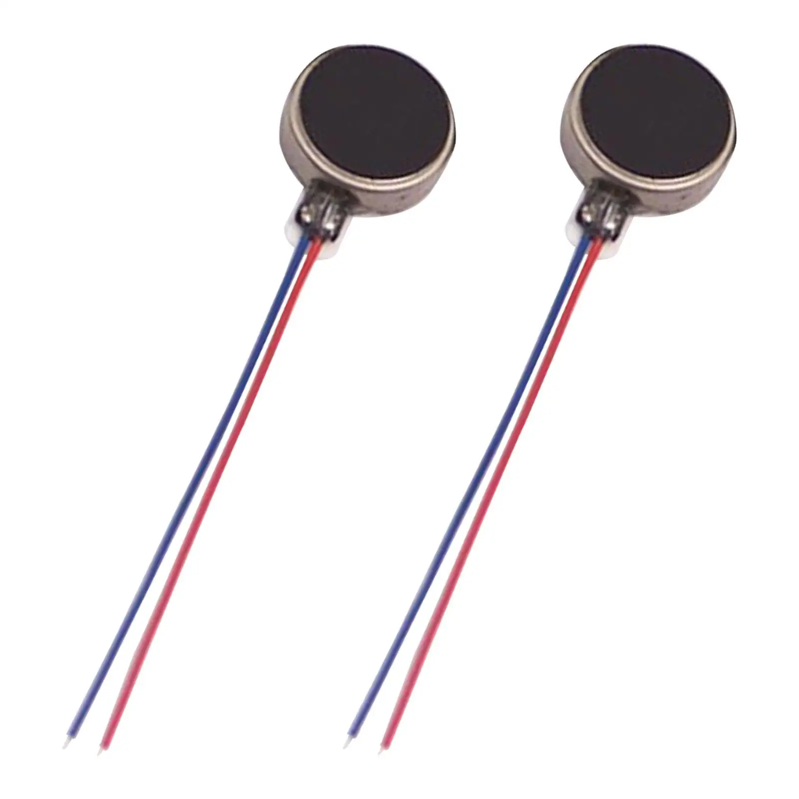 

Micro Vibration Motor DC 3V 12000rpm Practical Flat Button Type for Universal Cell Phone and Pager