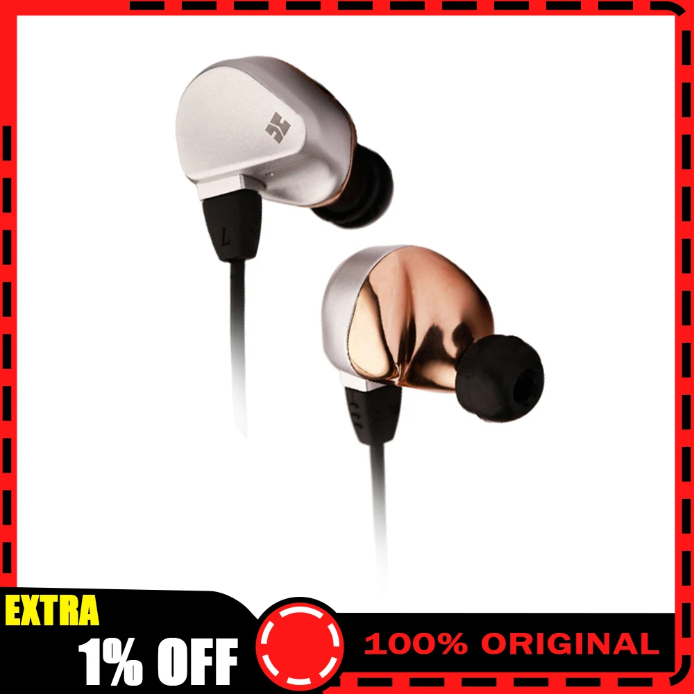 

HIFIMAN SVANAR Wired In-Ear Hi-Fi Earphones, Topology Diaphragm, 9.2mm DD, Switchable Cable