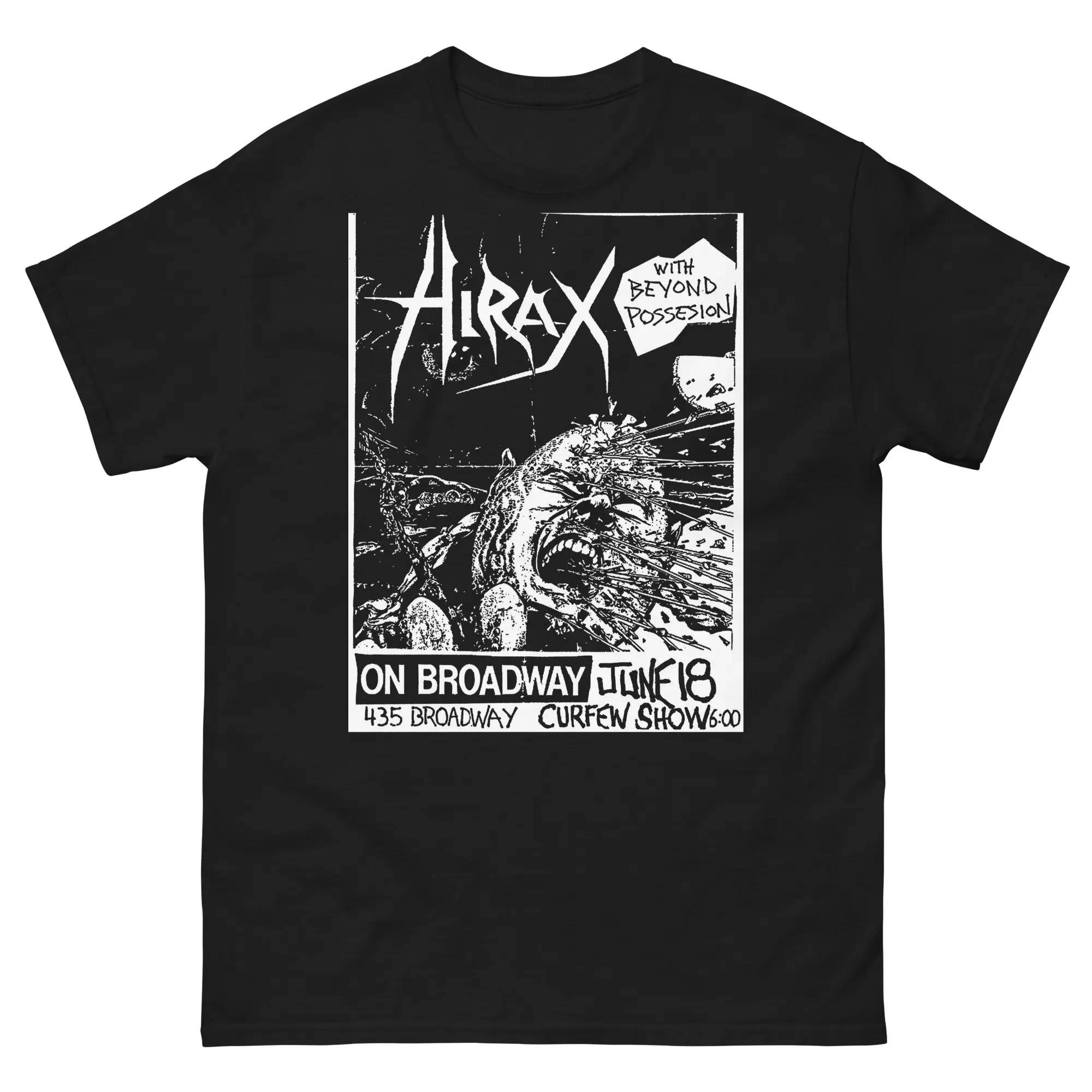 Hirax Flyer Shirt Thrashmetal thrash Metal Shirt Punk