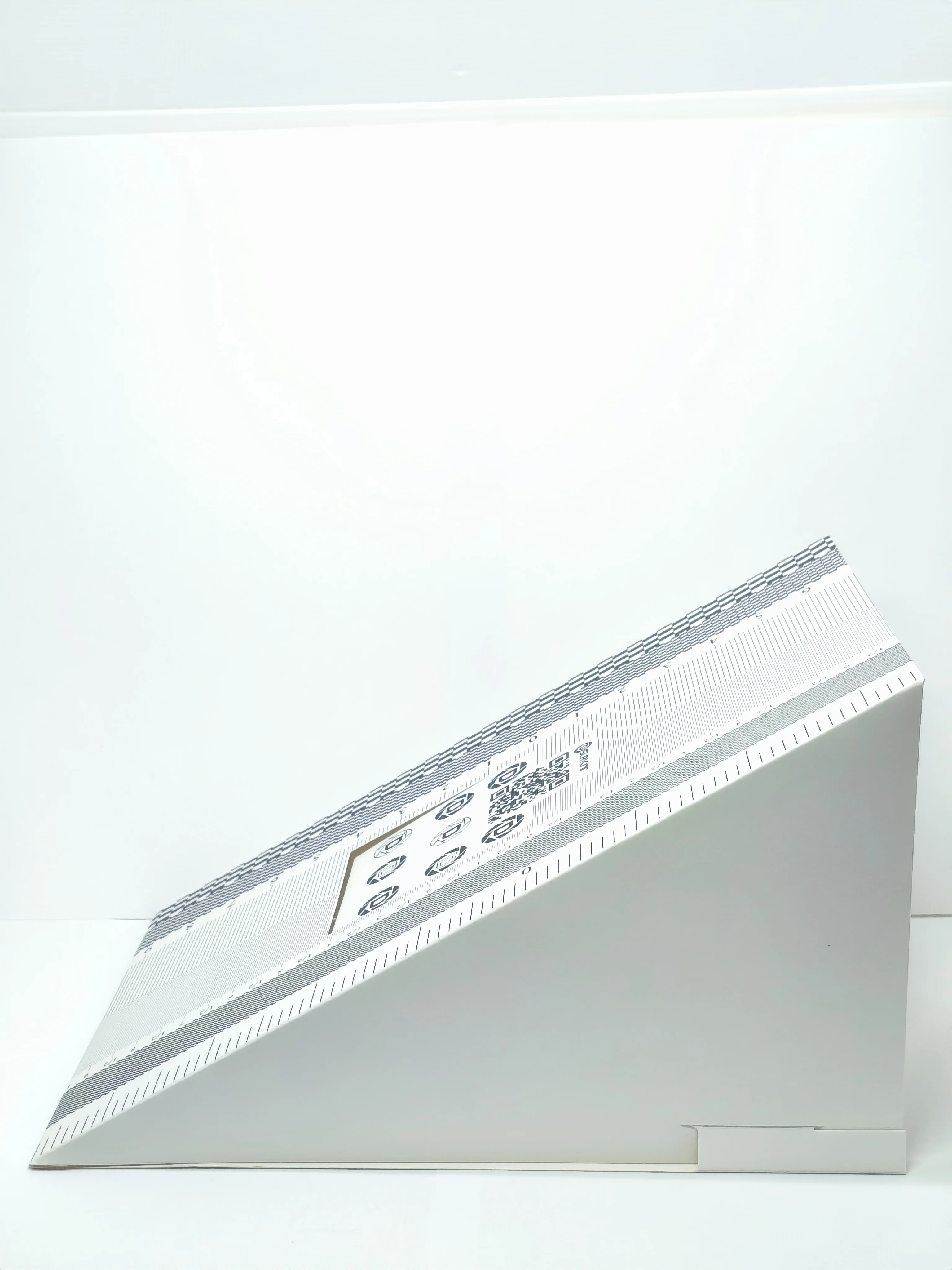 DSLRKIT 2 szt. Wyrównanie kalibracji ostrości obiektywu AF Linijka do mikro regulacji Składana karta Rozmiar: L