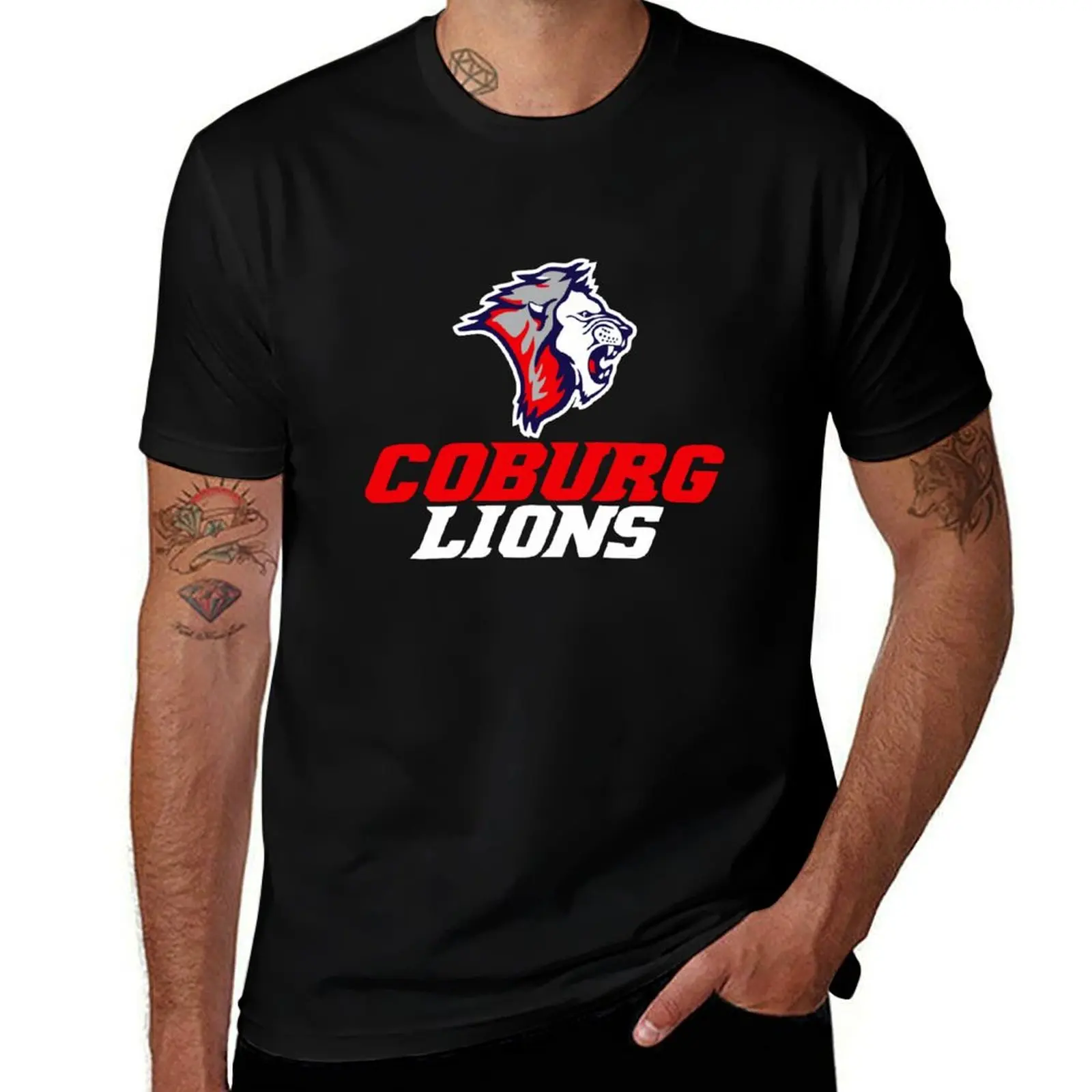 

The Coburg Lions essential T-Shirt man t shirts cotton t shirts for man cotton