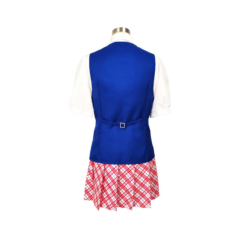 Anime Movie Princess Academy Cosplay Outfit Delancy Slim Dress Uniform Necktie Brooch Mini Skirt Costume Halloween Party Clothes view 5
