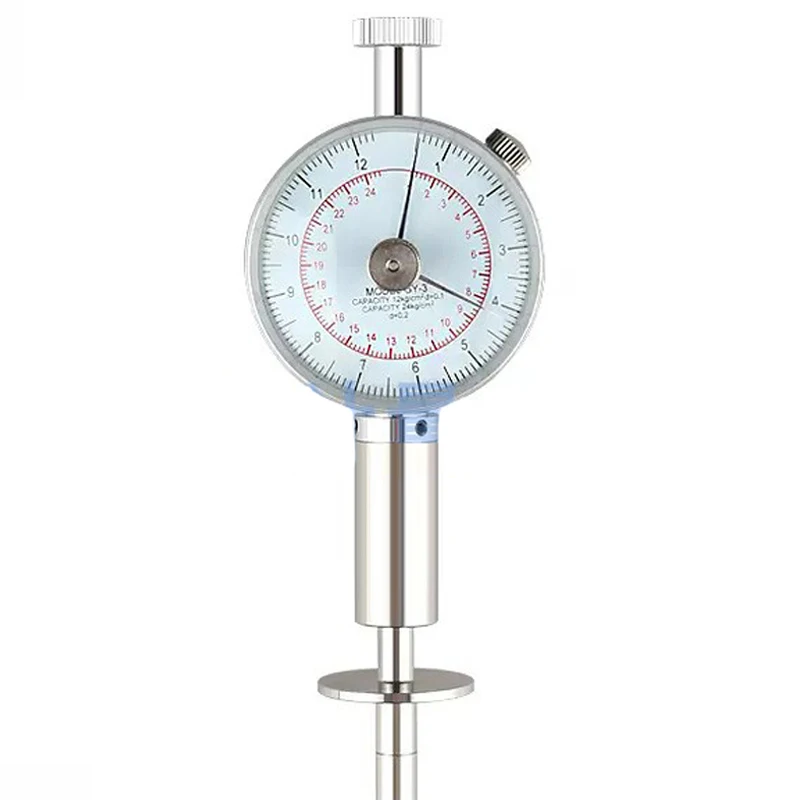 GY-3/GY-4 Tragbarer digitaler Fruchthärteprüfer, Fruchtfestigkeit, Penetrometer, Sklerometer, Frucht-Maturitätsmessgerät mit Ständer