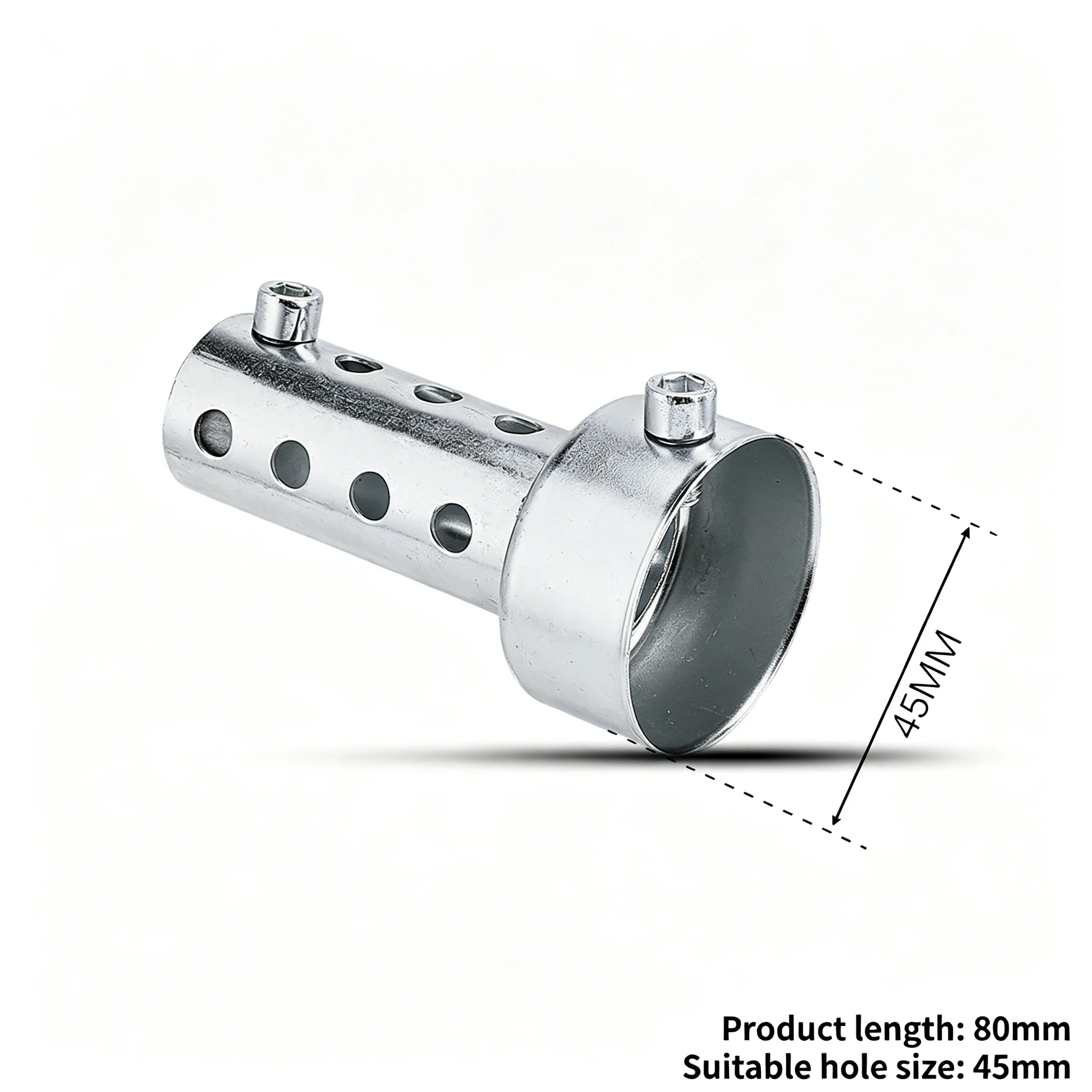 CENJITION 42mm 45mm 48mm Motorcycle Exhaust DB Killer Silencer Noise Sound Eliminator Adjustable Muffler Can image 5