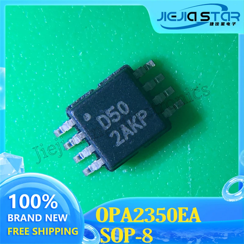 OPA2350EA OPA2350, Part Mark D50, D5D MSOP8, Operational Amplifier, New, Original Electronics