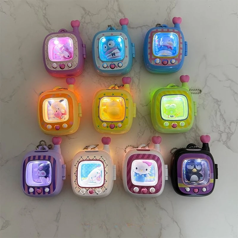 Kawaii 2026 Authentic Sanrio Pocket Monster Keychain Series Hanging Ornaments Cinnamoroll My Melody Anime Cartoon Collectibles