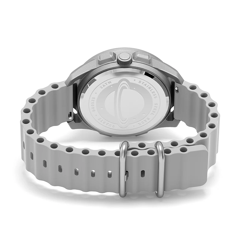 Daniel Gorman Planet Series Quartz Watches Magnetic Analog Iron Ball Watch Luminous Sport Wristwatch Men Waterproof Watches