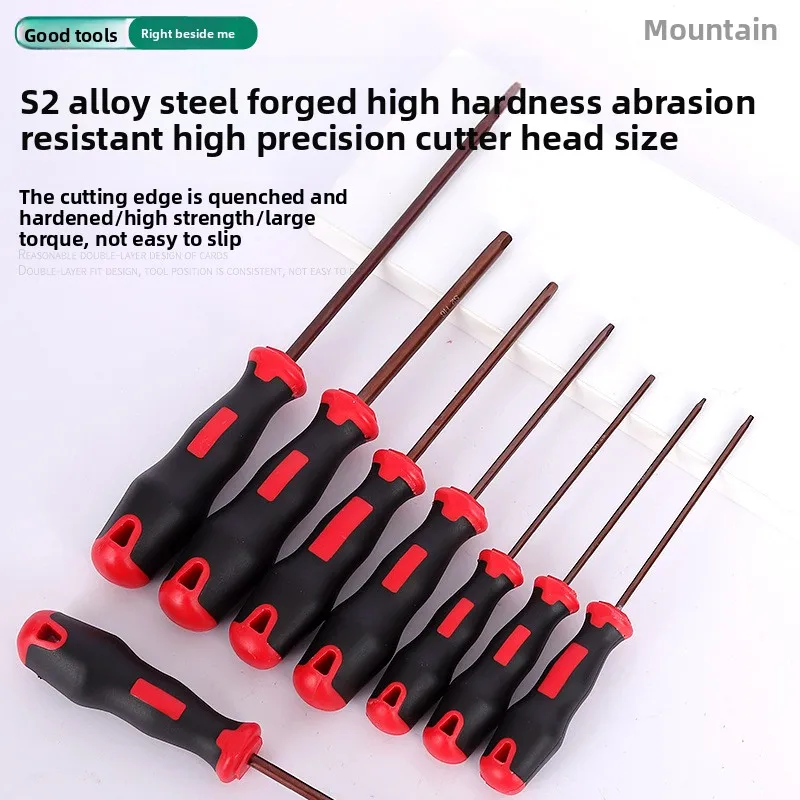 JZD Multifunctional High Hardness Hexagon Screwdriver With Handle For Household Use Ideal For Tool Parts DIY Projects