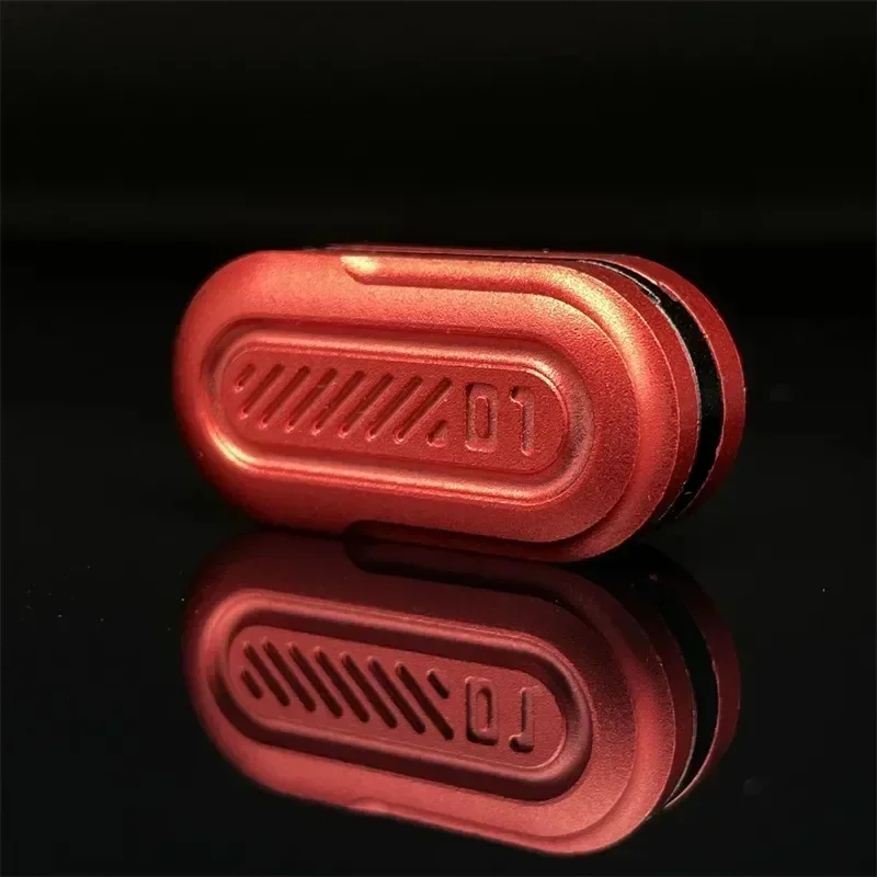 Mini Fidget Magnetische Push Card Mechanische Slider Duwen Plaat Haptische Munt EDC Metalen Stress Zintuiglijke Speelgoed Angst Verlichten