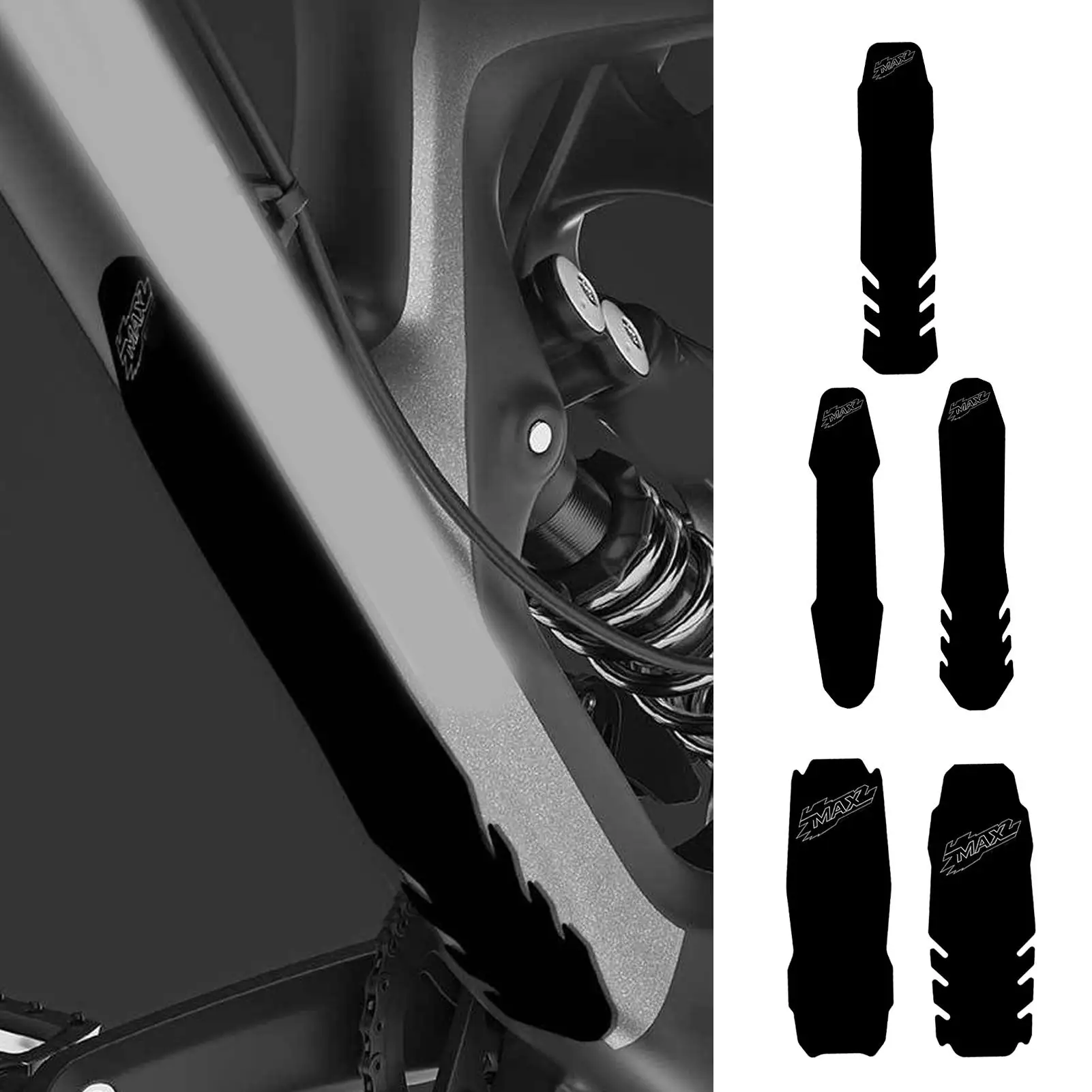 

Защитная лента для велосипедной рамы, защитная лента для велосипедной рамы, защита от столкновений, защитные наклейки для вилок, краски, царапин, дорог