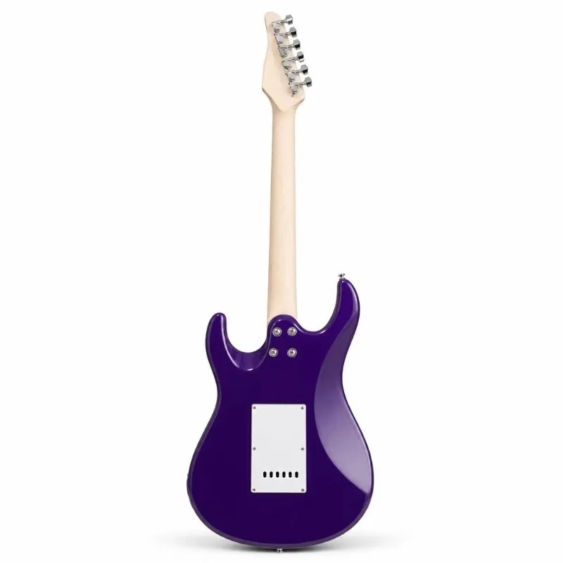 Deep Purple Electric Guitar HSS Pickups Rosewood Fingerboard 22 Frets