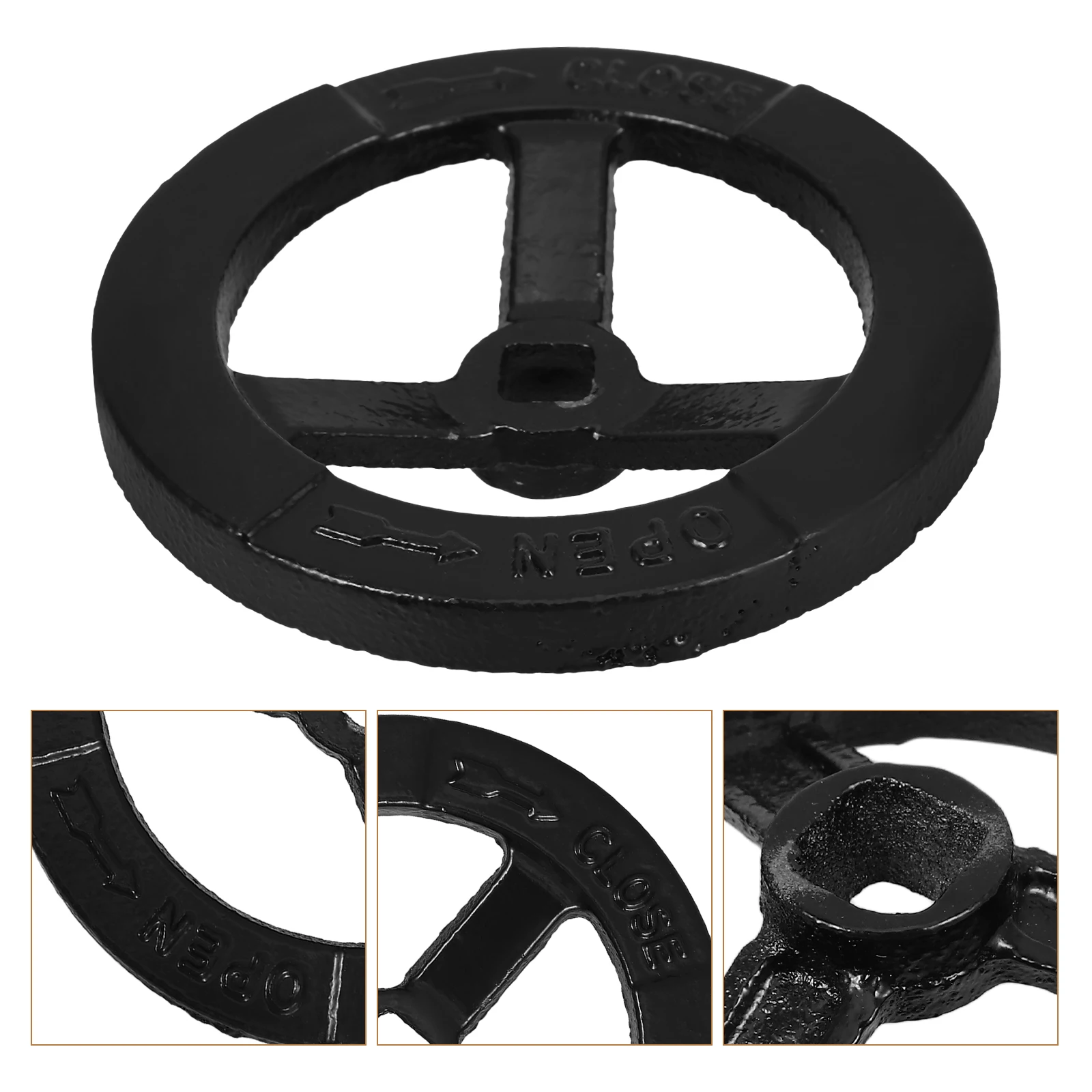 

Directional Wheel Disc Iron Handwheel for Indoor Fire Hydrants Quick Operation Easy Installation Round Valve Handles Shutoff