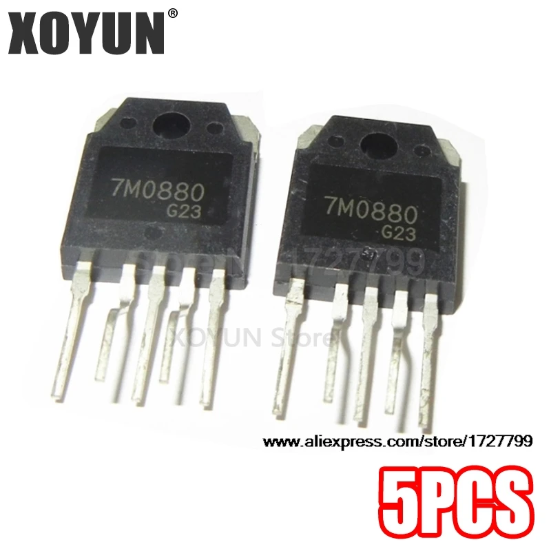 5PCS FS7M0880 7M0880  TO-3P-5