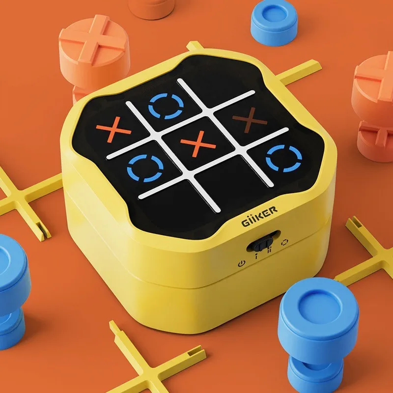 

Giiker Tic Tac Toe 4 In 1 Electronic Puzzle Board Game Multiplayer Battle For Family Party Adults Leisure Entertainment