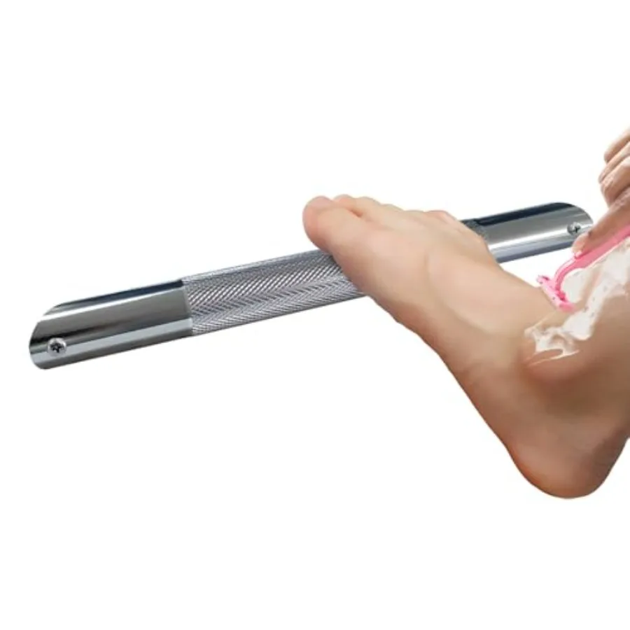 

Shower Feet Rest for Shaving Legs Shower Feet Stool- Wall Mounted Bathtub Feet Rest Stainless Steel Feet Rset Bar Polished