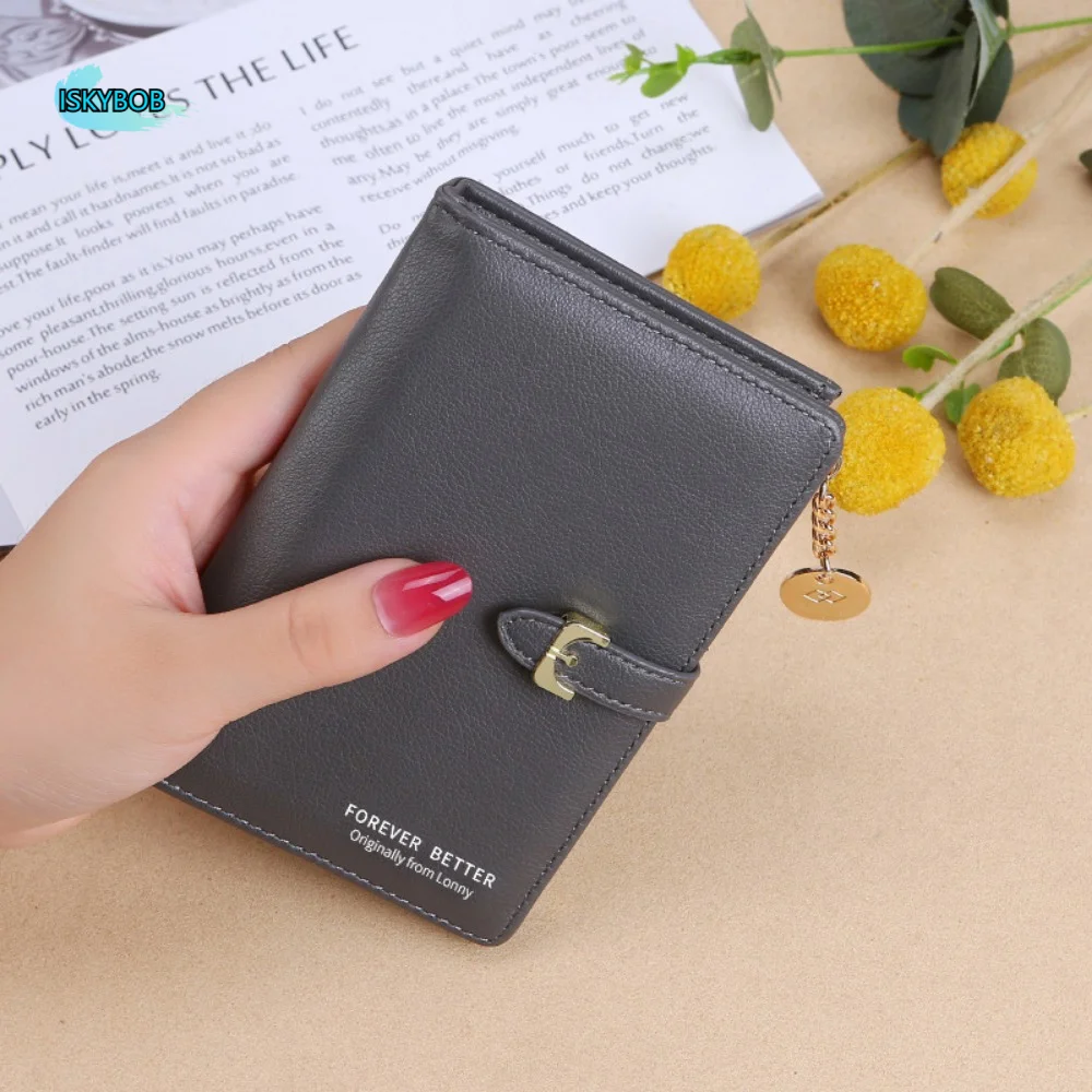 

Business Waterproof Women Long Wallet Soft Leisure Female Coin Pocket Wear-resistant Durable Leather Ladies Card Bag Daily Use