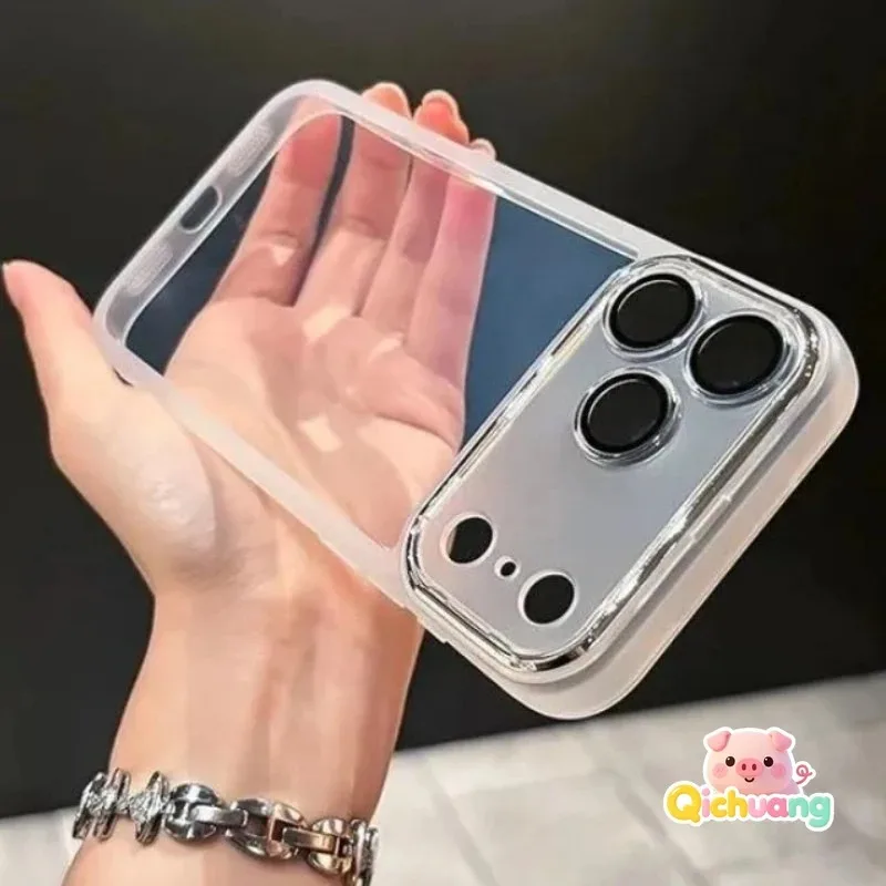 

New Matte Frame Clear Phone Case For Huawei Nova Y91 Y90 Y73 Y72 Y72S Y71 Y70 Plus Y63 Y61 Y60 8 7 7i 6 5 Pro SE 4 Simple Cover
