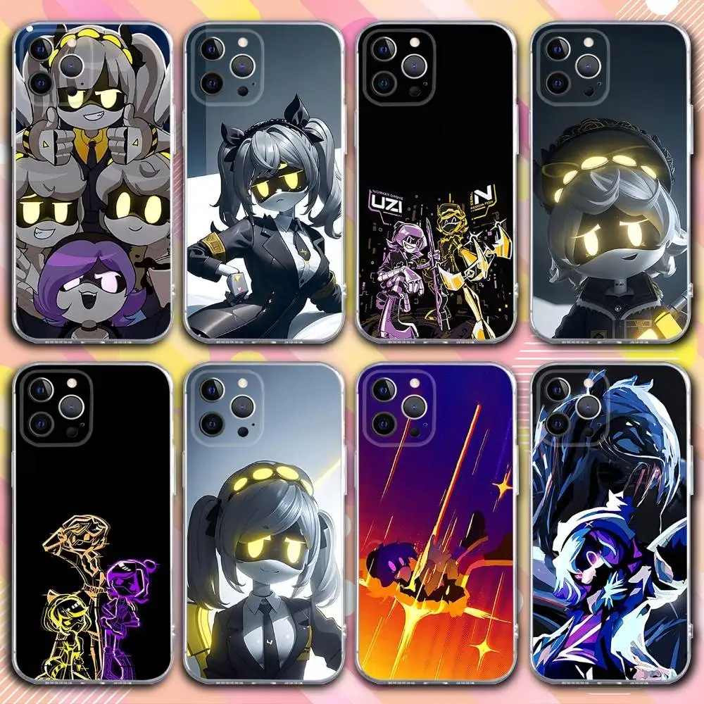 

M-Murder Game D-Drones Phone Case For iPhone 17,16,15,14,13,12,11 Pro,Max,Plus,X,XS,XR,SE4,E Mini Transparent Soft Cover