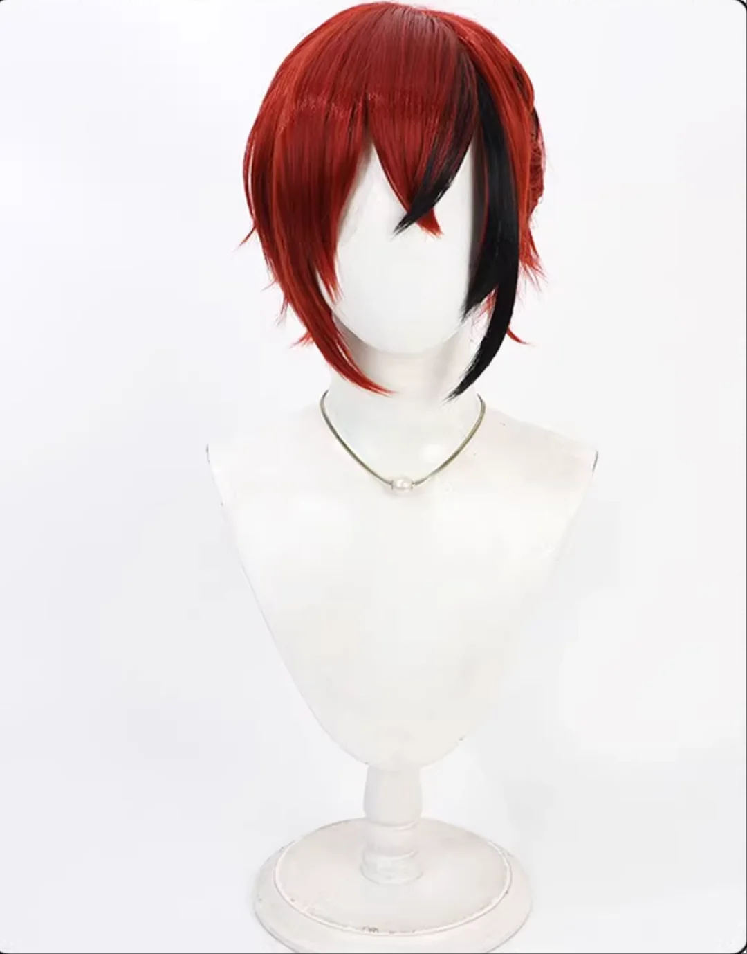 Twisted Wonderland Riddle Rosehearts Mermaid Cosplay Wig Game Roleplay Party Costume Wigs Synthetic Hair Heat Resistant Fiber
