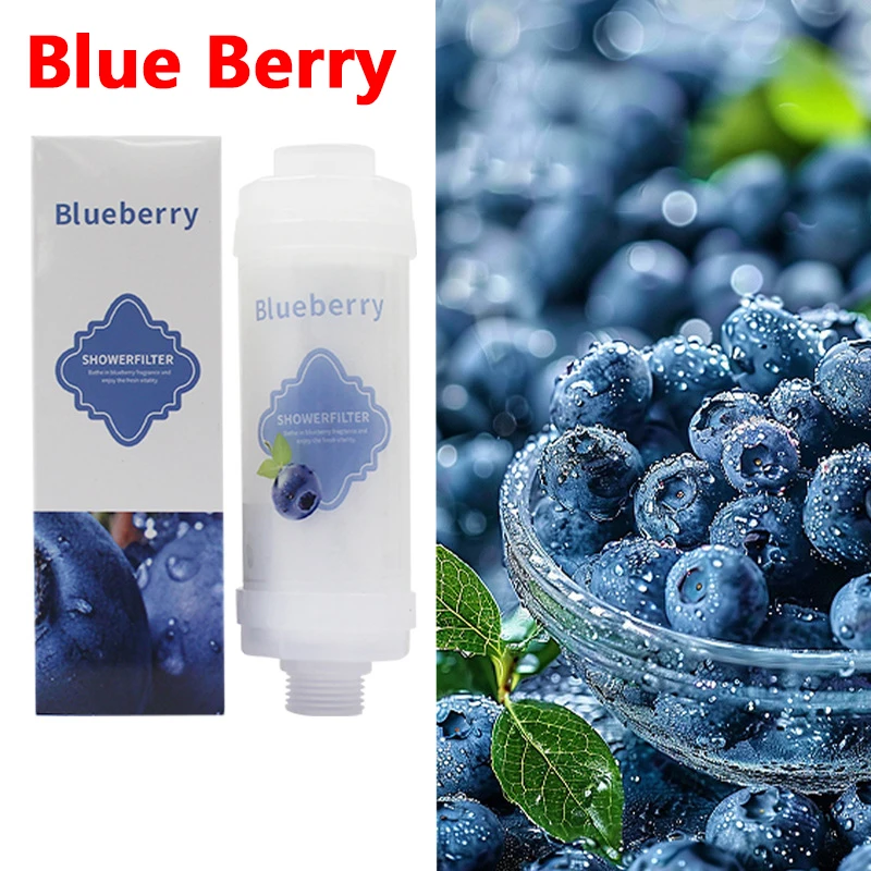 Shower Filter for Water Softening and Purification