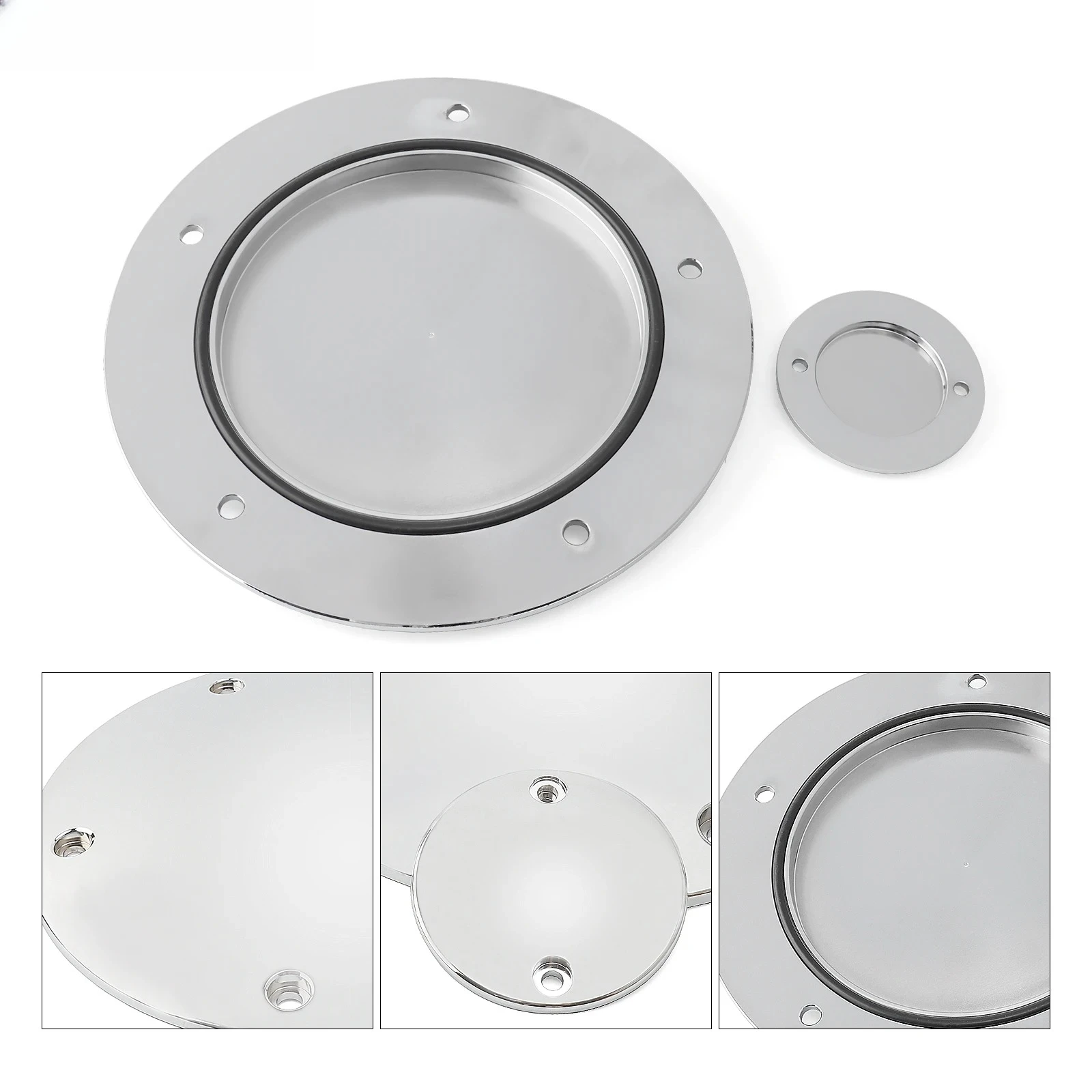 할리 투어링 로드 킹 스트리트 글라이드 일렉트라 글라이드 트라이크 2017년 이후 M8 엔진 장착 모델용 모터사이클 더비 타이밍 타이머 커버