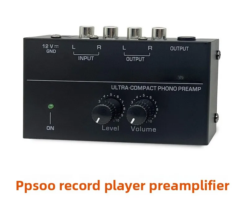 PP500 record player preamplifier, vinyl turntable amplifier