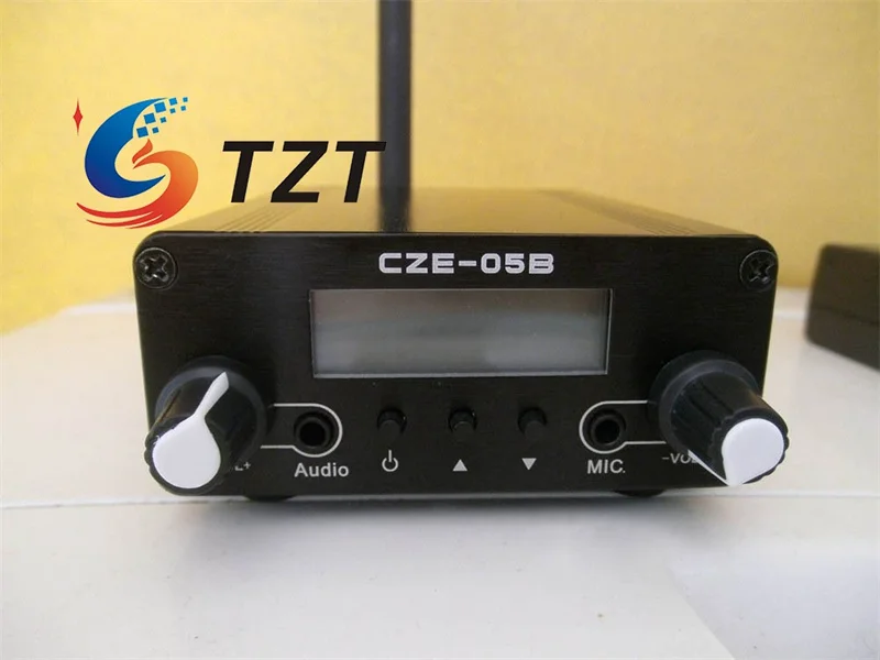 TZT CZE-05B 0.5W FM Transmitter Stereo Frequency Modulation Adjustment Radio Broadcast