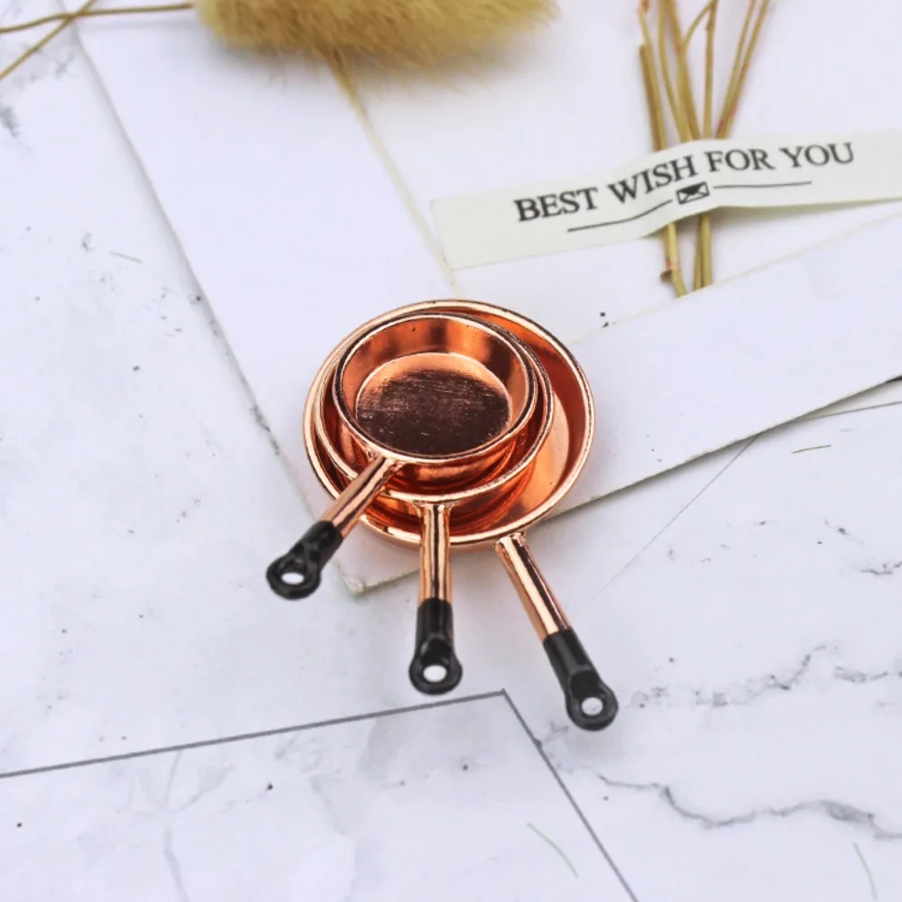 ชุดเครื่องครัวจิ๋วขนาด 1:12 ชุดอุปกรณ์ครัวจำลองขนาด 1:12 ชุดเครื่องครัวโลหะผสมขนาดจิ๋ว ชุดทำอาหารจำลองสำหรับบ้าน