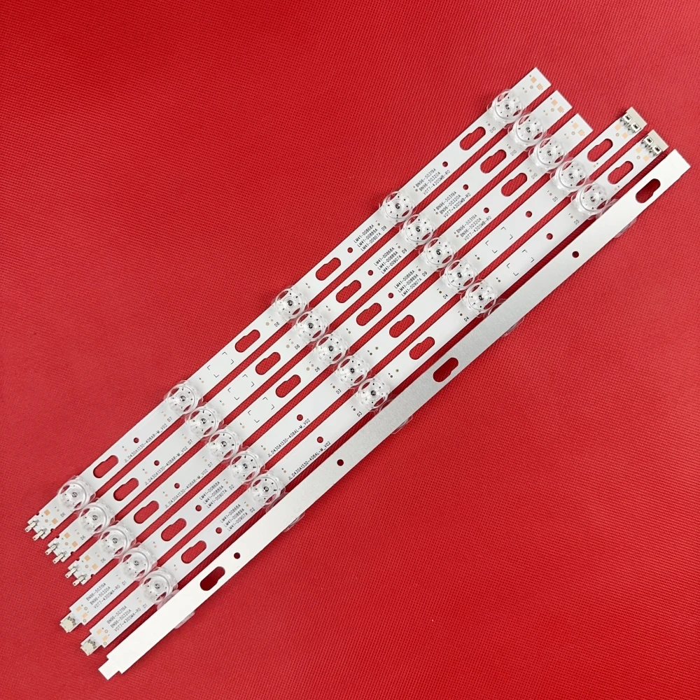 LED Strip for UE43TU7125KXXC UE43TU7125K UN43TU7000 UN43TU8000 UN43TU8200 UE43TU7100 BN96-50319A 50320A LM41-00867A