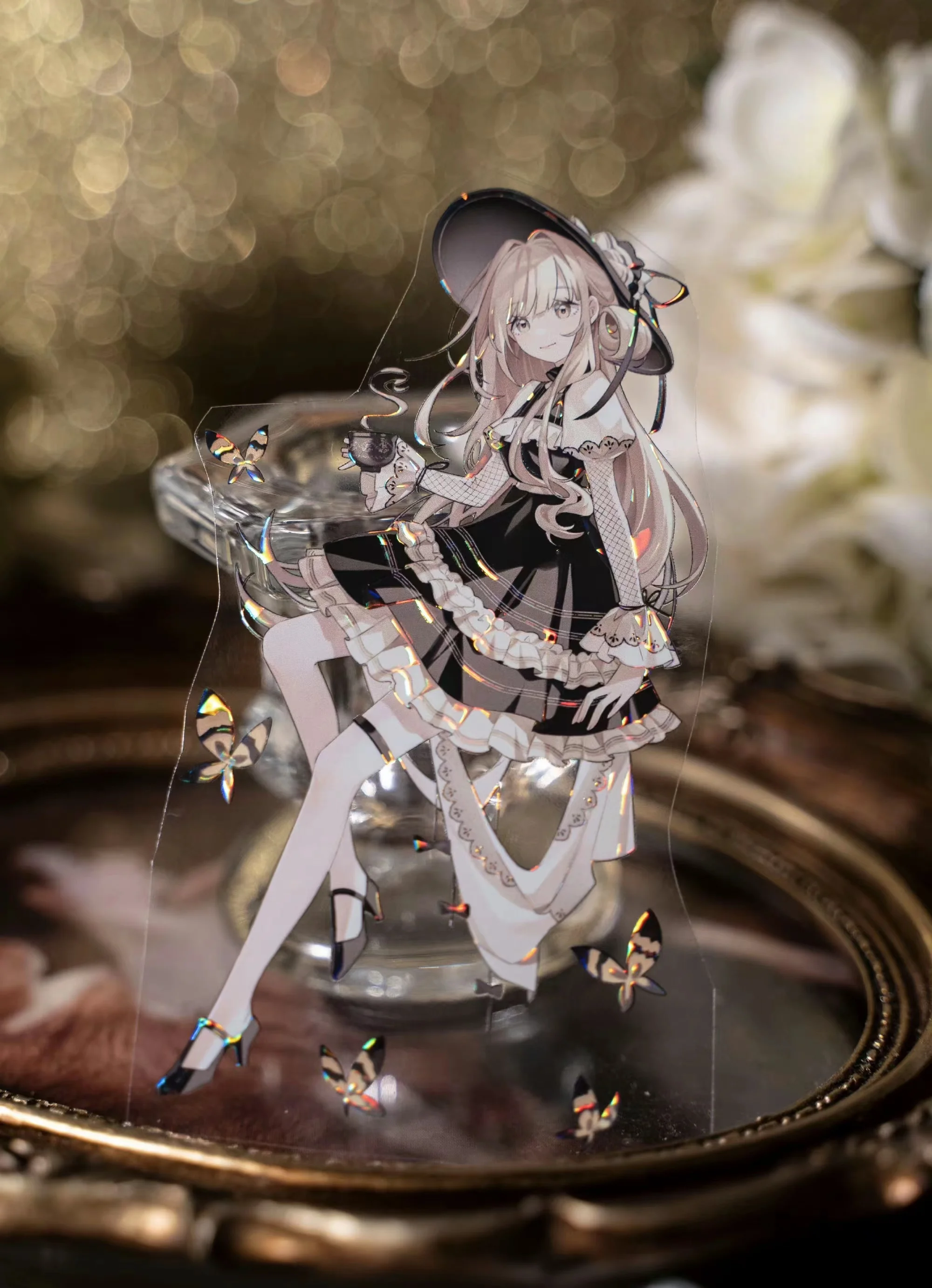 خمر جميل رسالة الأزهار فتاة اشي PET الشريط ، سكرابوكينغ مخطط ، بطاقة صنع ، ملصق الزخرفية لتقوم بها بنفسك ، خطة سكرابوكينغ #4