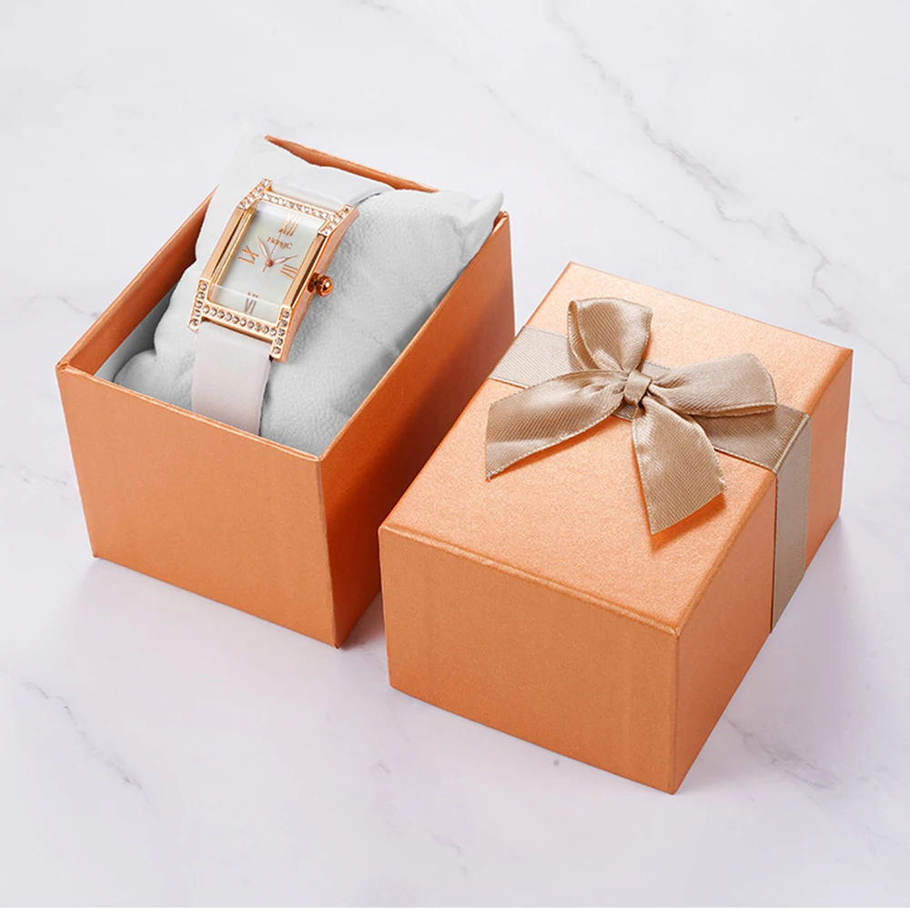 

Jewellery Box Compact Watch Box Lipsticks Gift Packaging Boxes Bowtie Watch Case For Makeup Artists Retail Travel