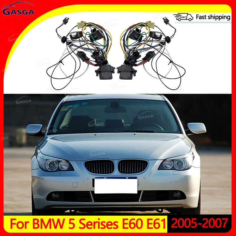 Internal Wiring Harness Connector For BMW 5 Serises E60 E61 2005-2007 Non AFS And With AFS HID Headlight Wring Harness Plug