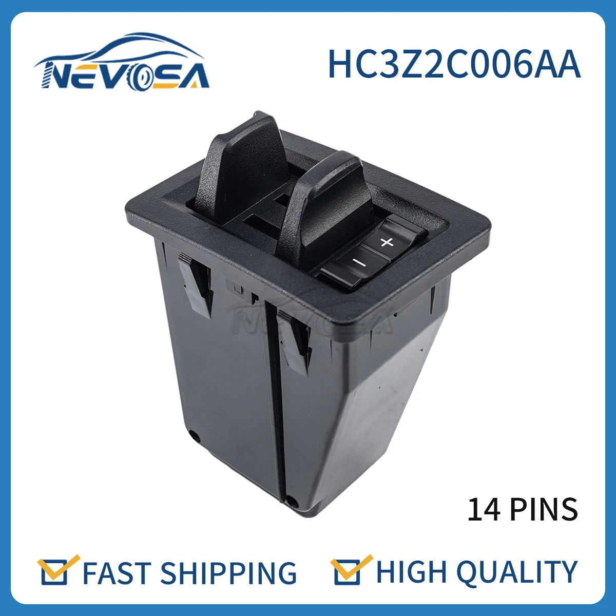 

Nevosa HC3Z2C006AA Car In-Dash Trailer Brake Controller Switch Module For Ford F250 F350 F450 2017 2018 2019 2020 HC3Z-2C006-AA